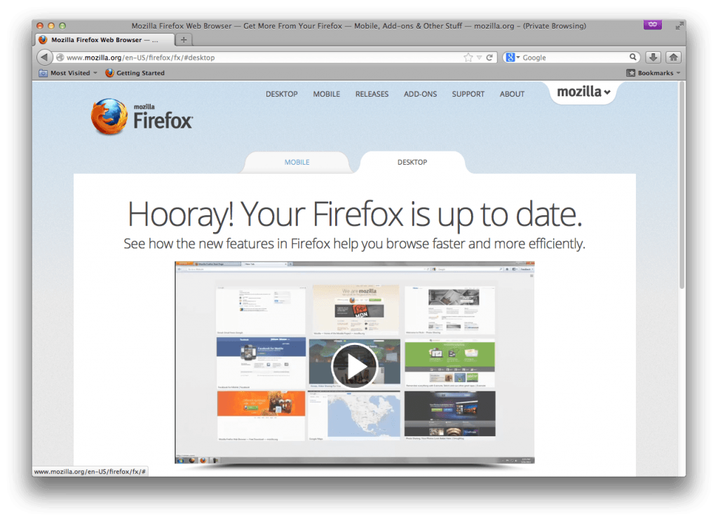 firefox for mac 10.8.5